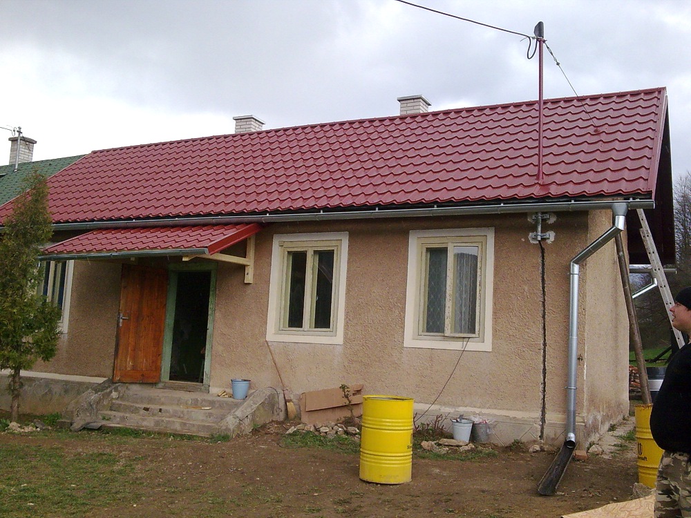 Rodinný dom - Rekonštrukcia strechy.